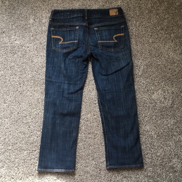 American Eagle women’s Artist Crop Jeans size 2 - Picture 2 of 4